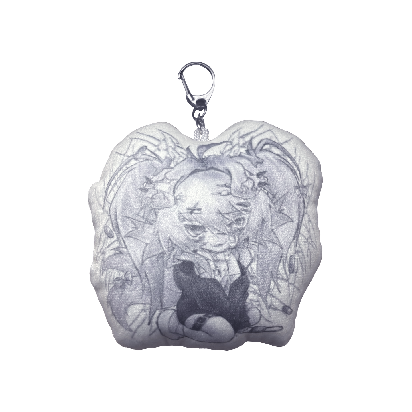 "ptsd" pillow keychain [preorder]