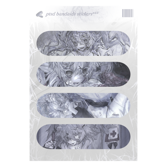 "ptsd" sticker sheet [preorder]